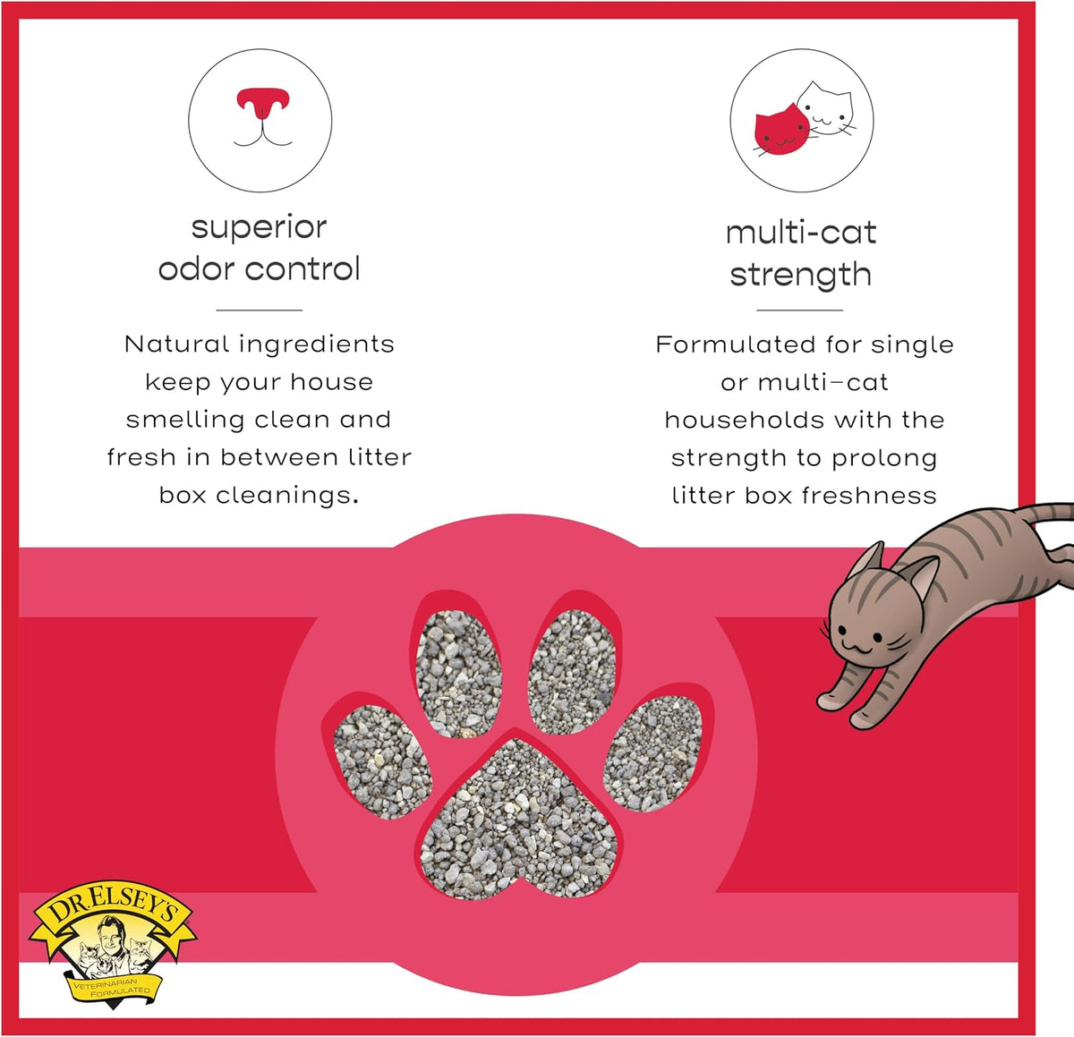 Dr. Elsey's® Cat Attract® Arena de arcilla compactante para gat...