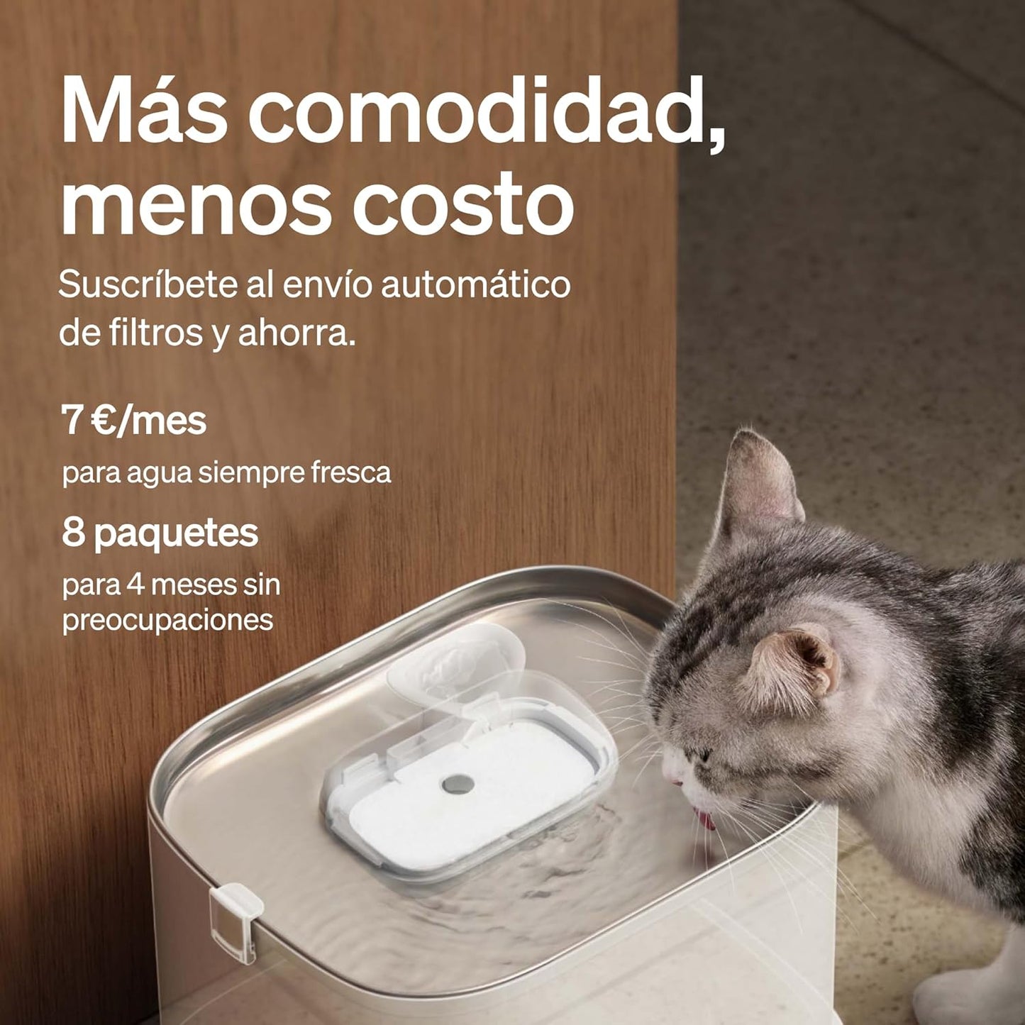 PETLIBRO Dockstream - Filtros de fuente de agua para gatos, paquete...