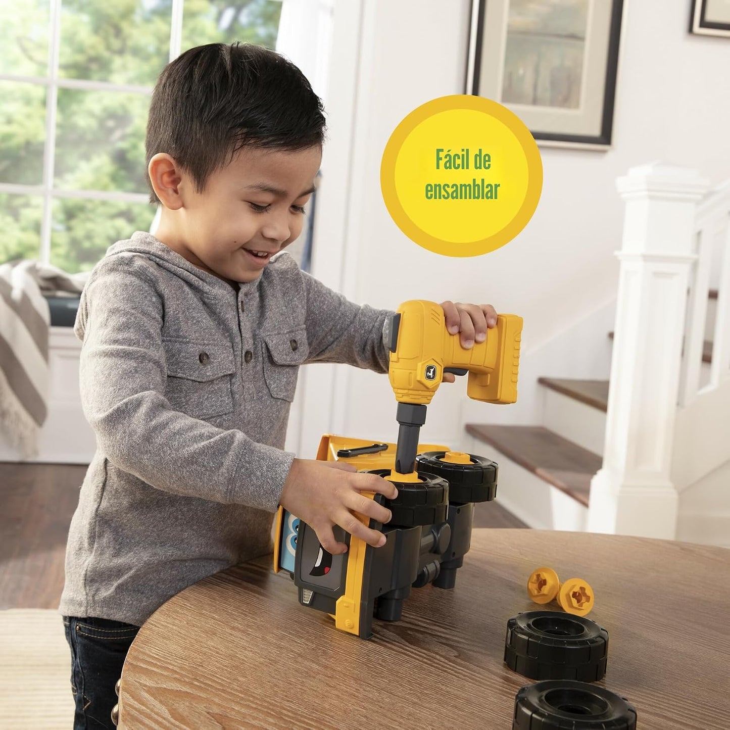 Build-A-Buddy John Deere Camión Volquete de Juguete - Camión Volque...