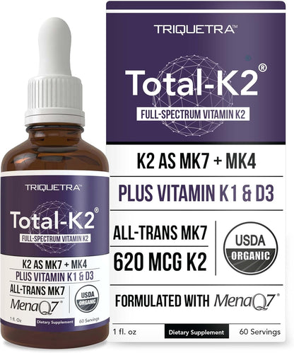Total K2® | Vitamina K2 como MK7 y MK4 | Cofactor Plus K1 y vitamin...
