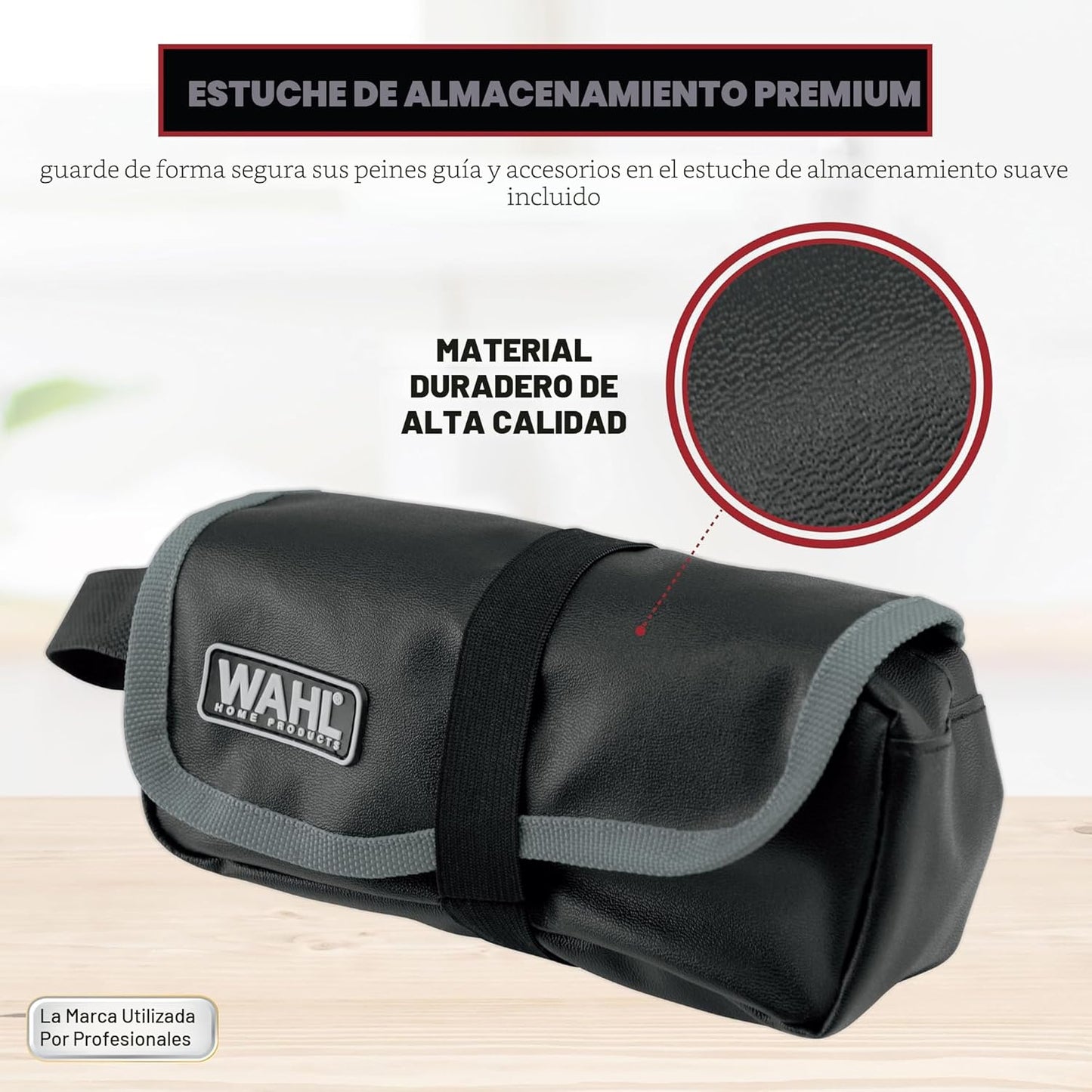 Wahl Edge Pro Recortadora de Barba con Cable Sin Protuberancias par...