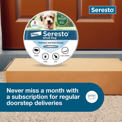 Seresto Collar de pulgas y garrapatas para perros, pulgas de 8 mese...