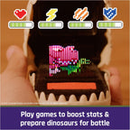 BITZEE, Jurassic World - Juguete interactivo de dinosaurio con 25 d...