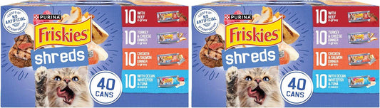 Friskies Purina Paquete Variado de Comida Húmeda para Gatos, Trozos...
