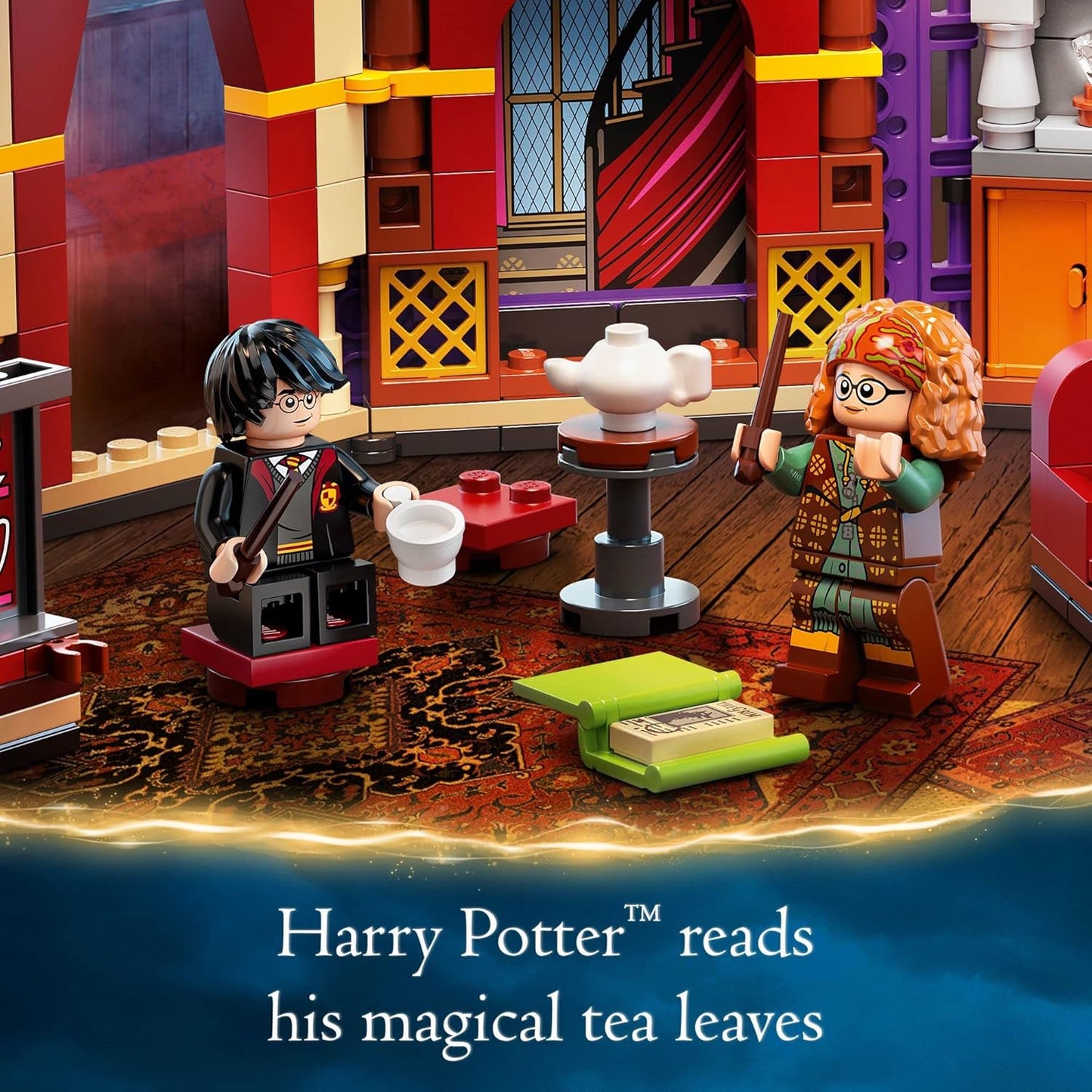 LEGO Harry Potter Hogwarts Moment: Divination Class 76396 Kit de construcción; juego coleccionable para el aula para mayores de 8 años (297 piezas)