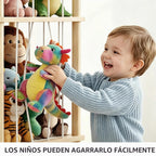 MIRCNY Almacenamiento de animales de peluche, torre organizadora de...