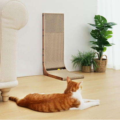 FUKUMARU Rascador para Gatos, Almohadilla para Rascar de 26.8 Pulga...