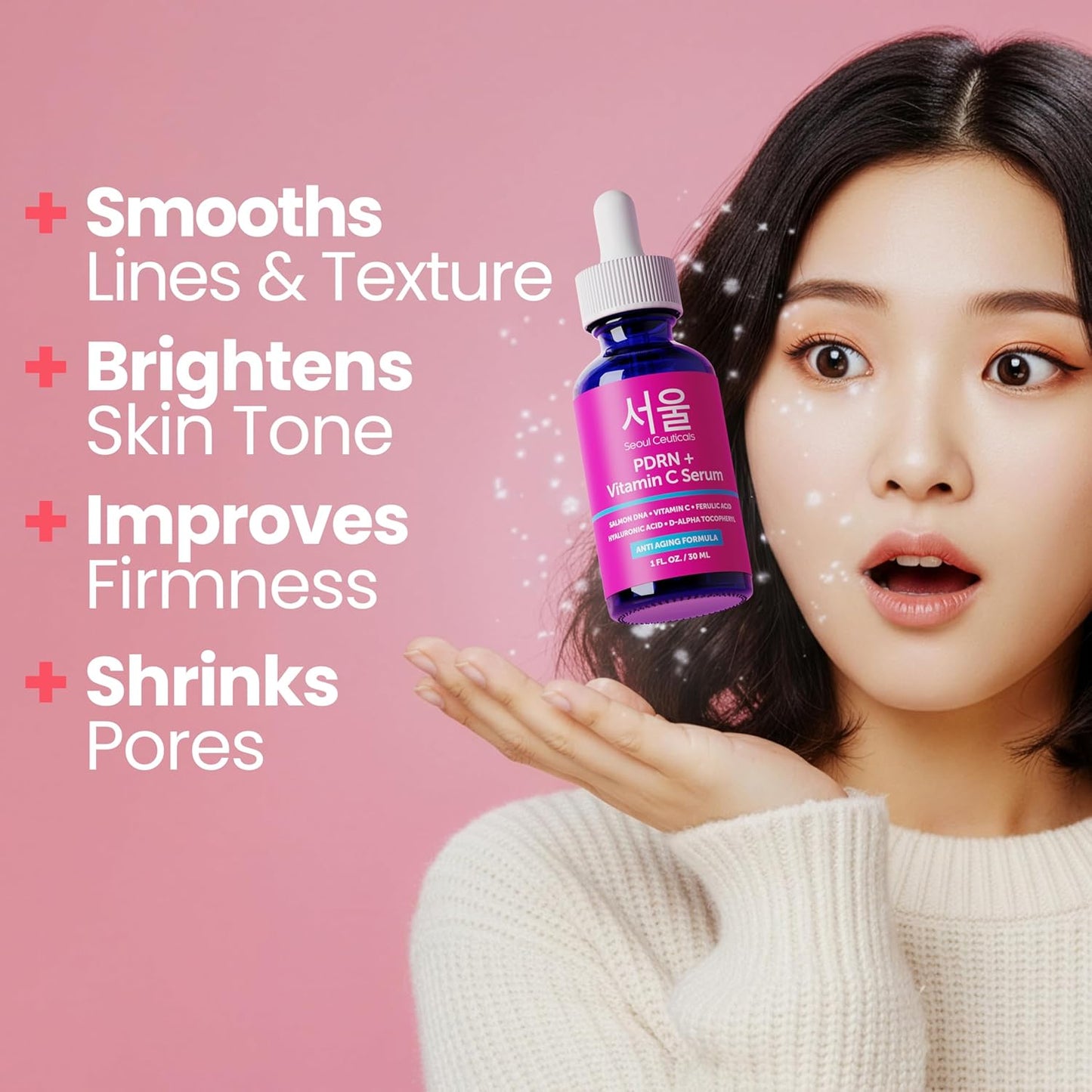 SeoulCeuticals PDRN Serum Salmon DNA Vitamina C Suero \u2013 Cuidad...