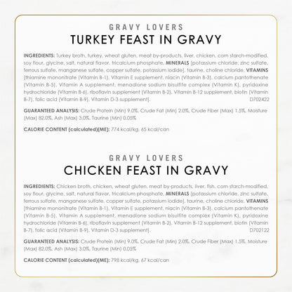 Purina Fancy Feast, Paquete de comida gourmet húmeda para gatos, (2...