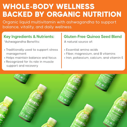BoostMe Golden Elixir Multivitamínico líquido \u2013 Vitaminas diar...
