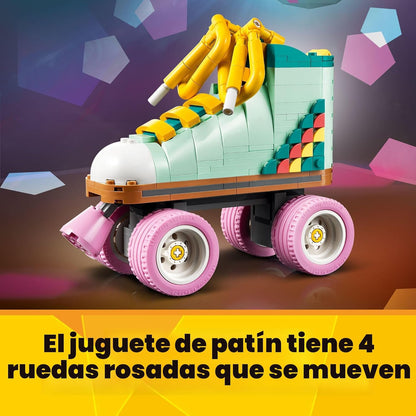 LEGO Creator 3 en 1 Kit de Construcción de Patín Retro, Se Transfor...