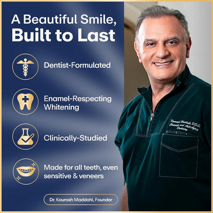 Lumineux Tiras blanqueadoras dentales, 35 tratamientos, sin peróxid...