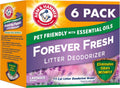 ARM &amp; HAMMER Forever Fresh Desodorizador de arena para gatos, 3...