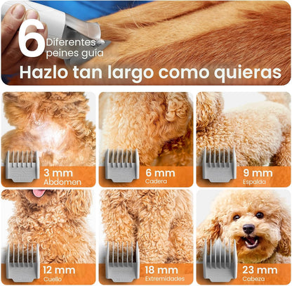 oneisall Aspiradora de aseo para perros, aspiradora de aseo de masc...