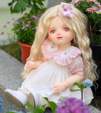Cloveray Muñecas BJD, muñeca articulada escala 1\/4 con 15 articula...