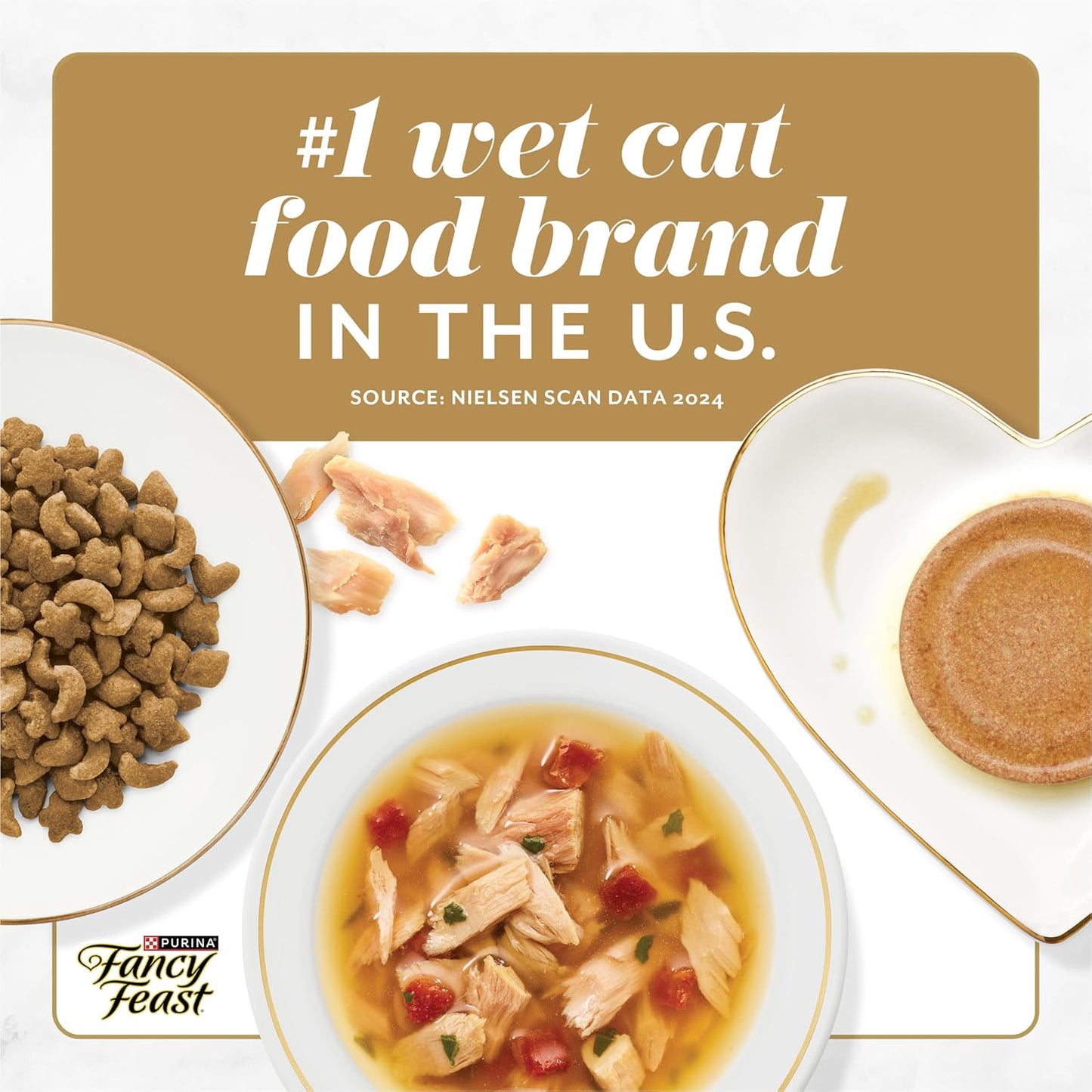 Fancy Feast Purina Savory Centers - Paquete variado de paté de comi...