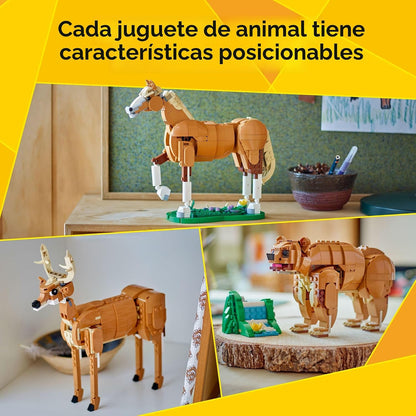 LEGO Creator 3 en 1 hermoso juguete de construcción de caballos par...