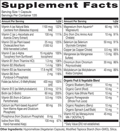 NATURELO Multivitamínico para hombres de 50+ - Un multivitamínico d...