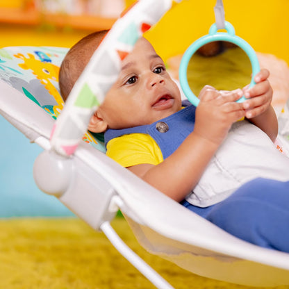 Bright Starts Silla Mecedora con Vibraciones Tranquilizantes para B...