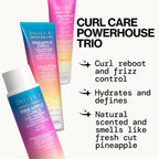 Pacifica Beauty Kit de cuidado del cabello con rizos de piña: champ...