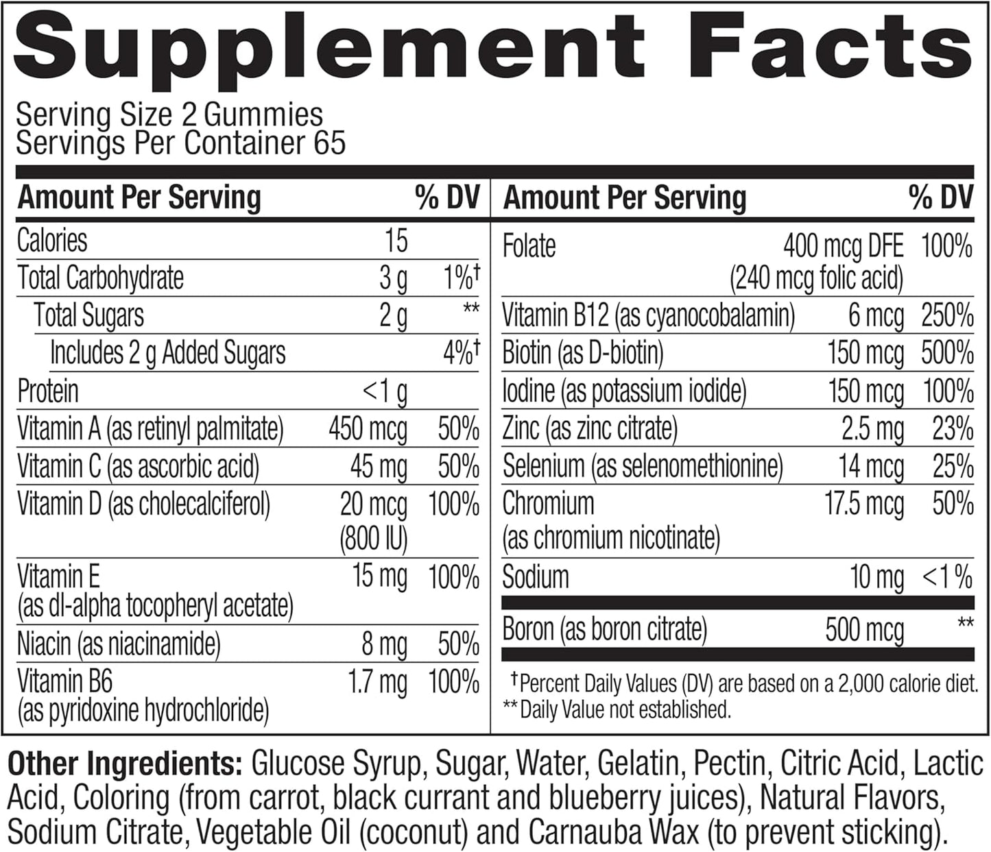 OLLY - Goma multivitamínica para mujer, salud general y apoyo inmun...