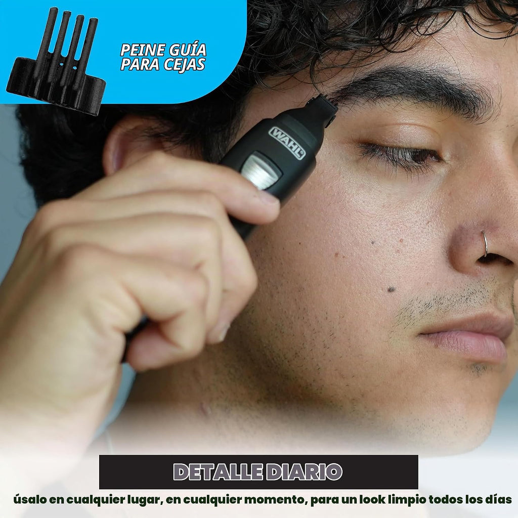Wahl Groomsman Recortadora de precisión recargable para un aseo hig...