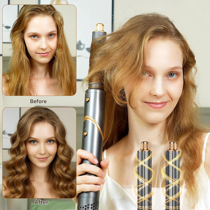 AVENHO Estilizador de Cabello con Aire Envolvente 8 en 1 y Cepillo...