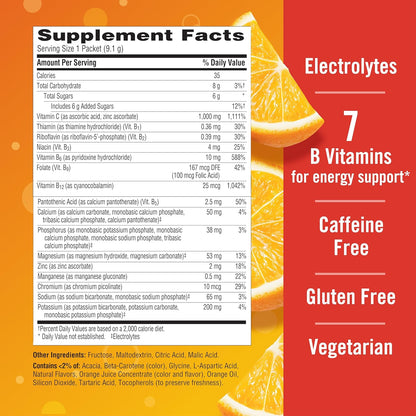 Emergen-C 1000 mg de vitamina C en polvo para apoyo inmunológico di...