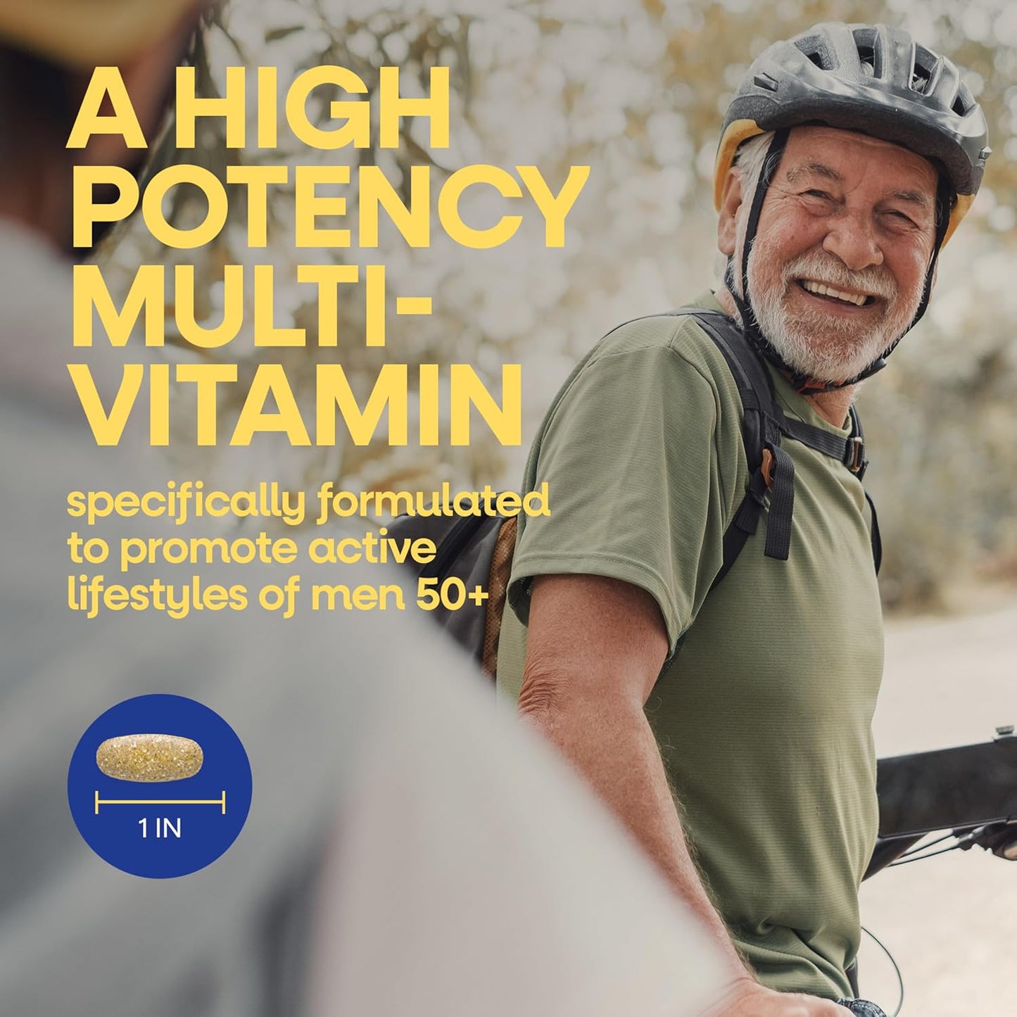 Nature's Way ¡Alive! Multivitamínico ultra potente para hombres...