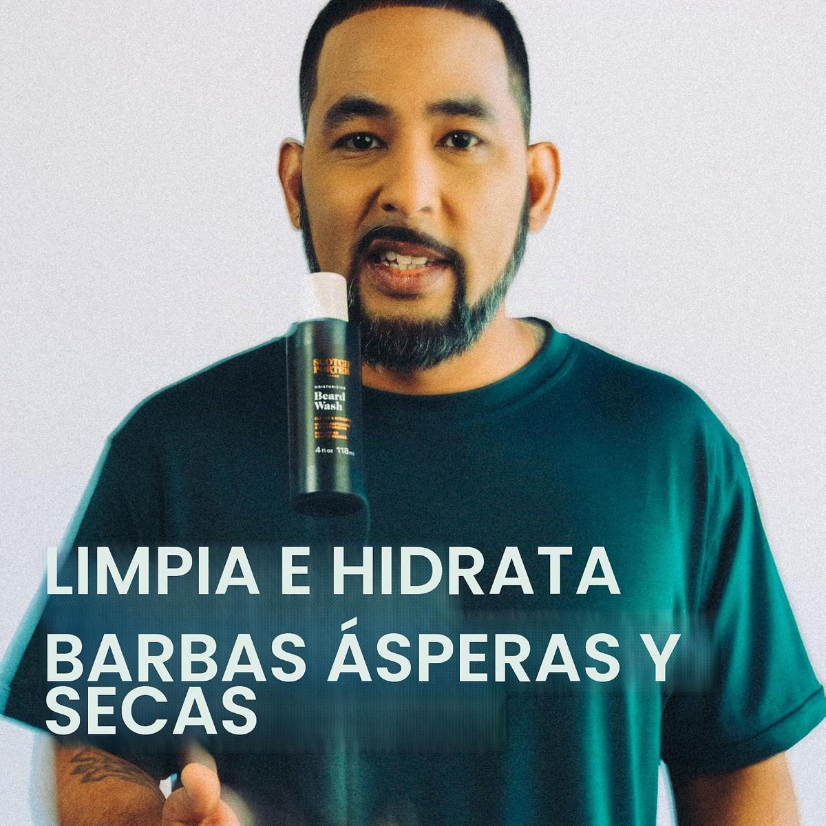 Paquete de lavado y acondicionador hidratante para barba Scotch Por...