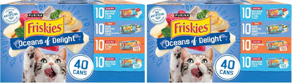 Friskies Purina - Paquete variado de alimentos húmedos para gatos,...