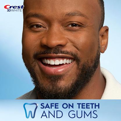 Crest 3D Whitestrips Vivid Plus, kit de tiras blanqueadoras de dientes, 10 tratamientos + 2 tratamientos adicionales (cada uno con 1 tira superior/1 inferior), 24 tiras, 8 niveles más blancos, kit de