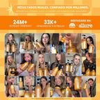 Champú y acondicionador de miel de manuka Luseta, cuidado hidratant...