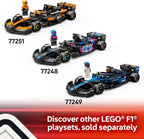 LEGO Speed Champions MoneyGram Haas F1 Team VF-24 Auto de Carrera de Juguete - Juego de Construcción para Niños, Niños y Niñas, Edades 10+ - Auto de Juguete para Fanáticos de F1 - Idea de Regalo para