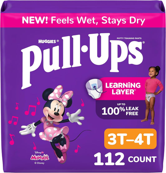 Pull-Ups Pantalones de entrenamiento para niñas, talla 3T-4T (32-40...