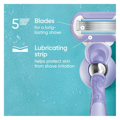 Gillette Venus Deluxe Smooth Swirl - Recambios de cuchilla de afeit...