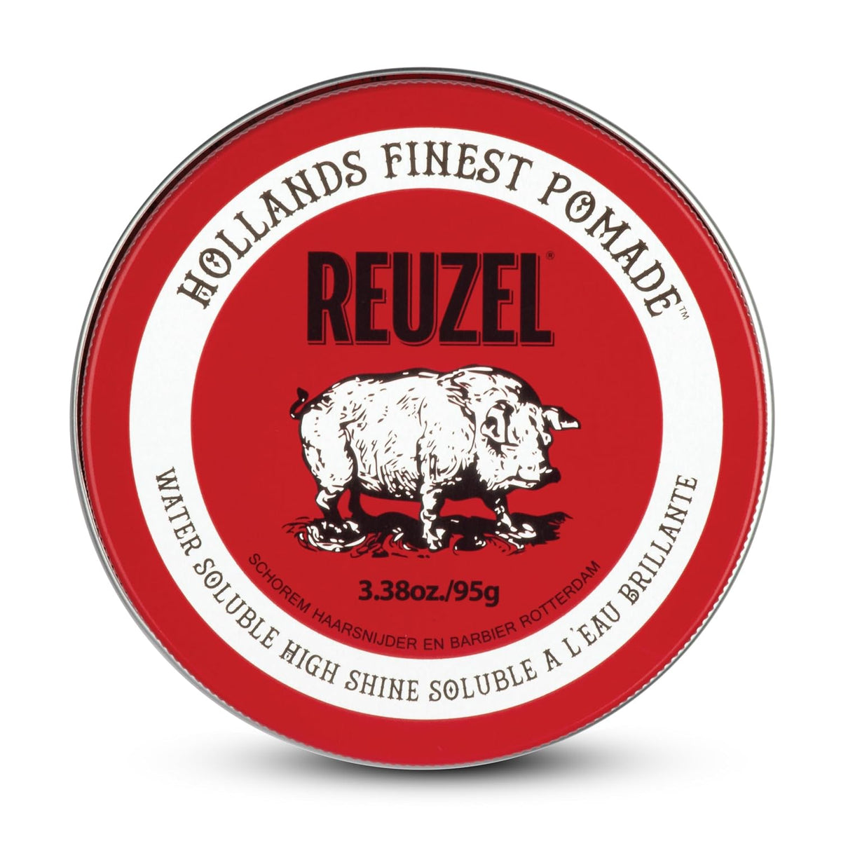 REUZEL Pomada Roja Media Hold Alto Brillo 0.21 lb | Pomada soluble...