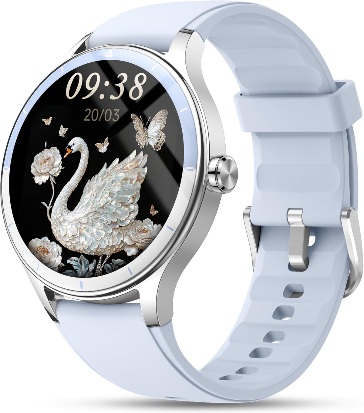 Reloj inteligente para mujeres, mujeres y hombres, reloj de fitness...
