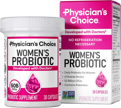 Physician's CHOICE Probióticos para mujeres - Equilibrio PH, di...