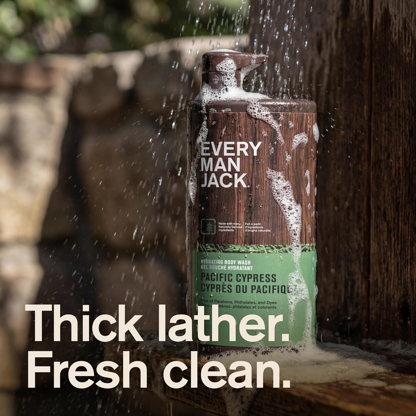 Every Man Jack Pacific Cypress Gel de baño para hombre para todo ti...