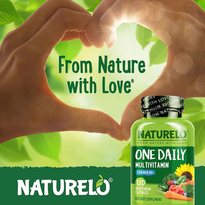 NATURELO Multivitamínico para hombres de 50+ - Un multivitamínico d...