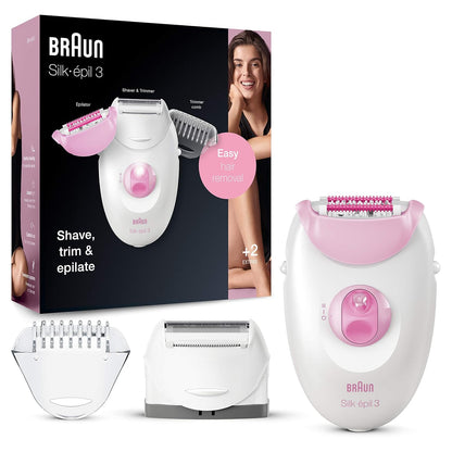 Braun Depiladora Silk-epil 3 3-270, Dispositivo de Depilación, Depi...