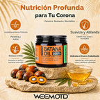 WEEMOTD Aceite de batana 100% crudo para cabello de Honduras, 2 onz...