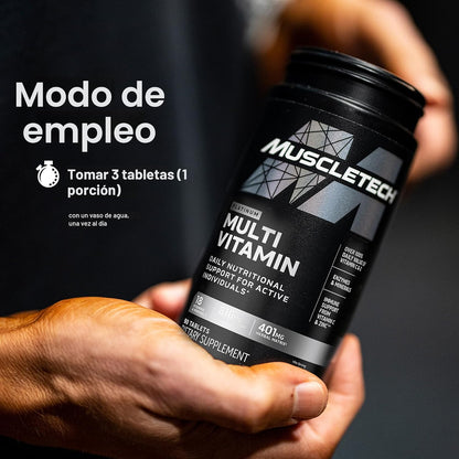 MuscleTech Platinum Multivitamins para Hombres y Mujeres - Suplemen...