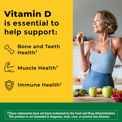 Nature Made Suplemento de Vitamina D3 K2, 5000 UI (125 mcg) Vitamin...