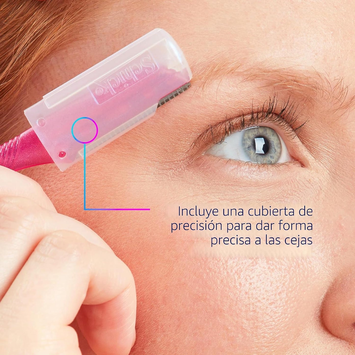 Schick Hydro Silk - Herramienta de depilación Touch-Up con cubierta...