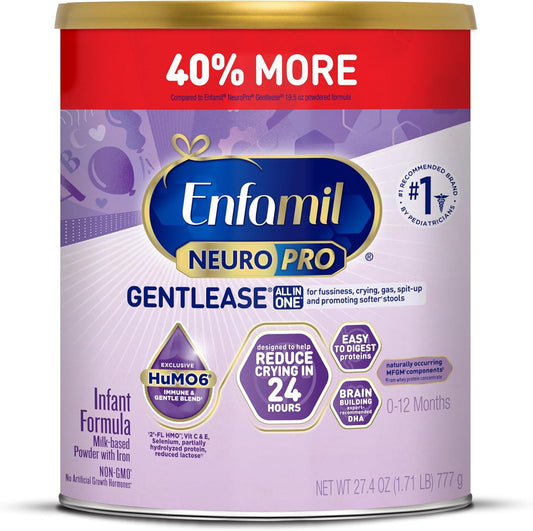 Enfamil NeuroPro Gentlease para aliviar la irritación, el llanto, g...