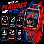 Reloj inteligente Marvel Spider-Man para niños: características div...