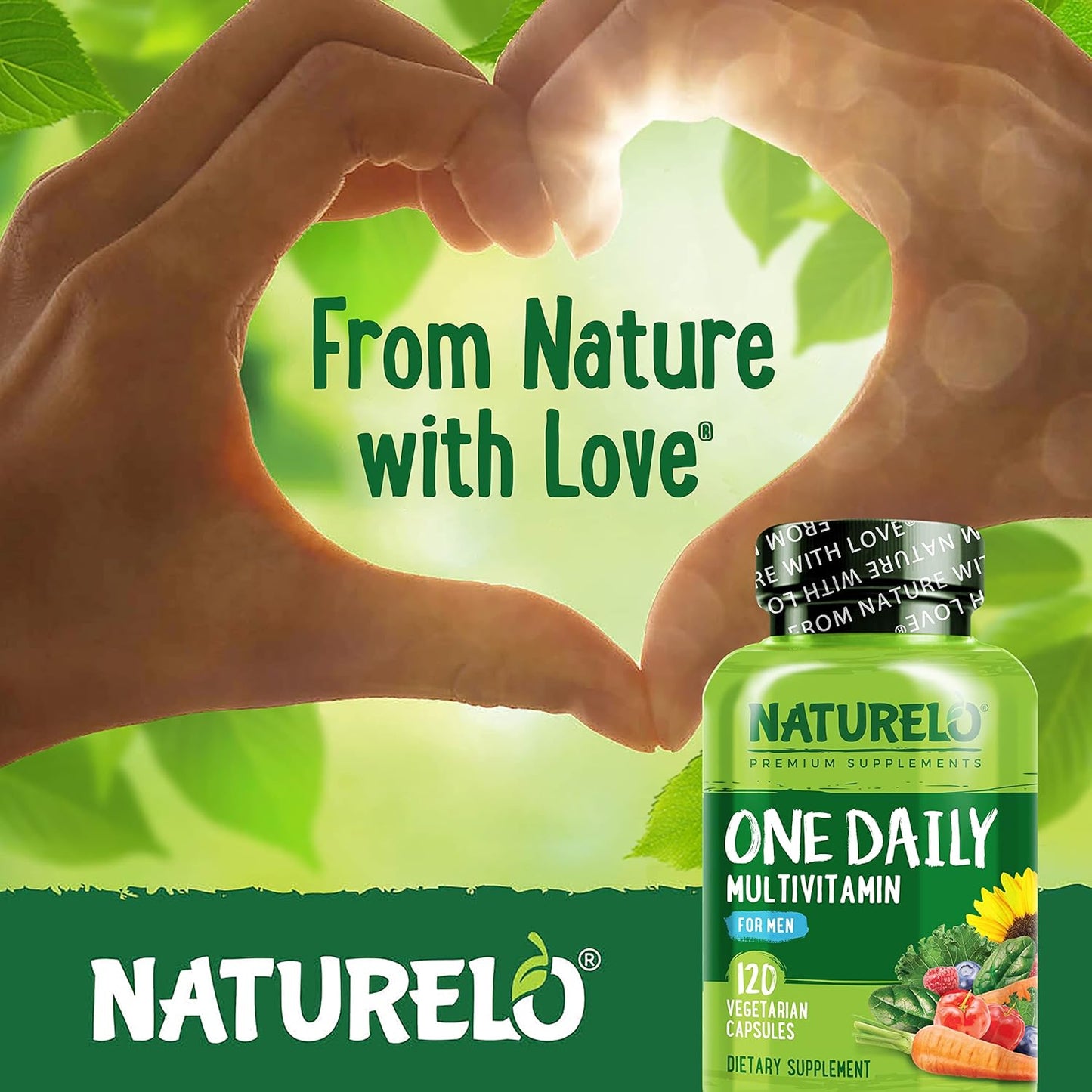 NATURELO - Multivitamínico diario para los hombres