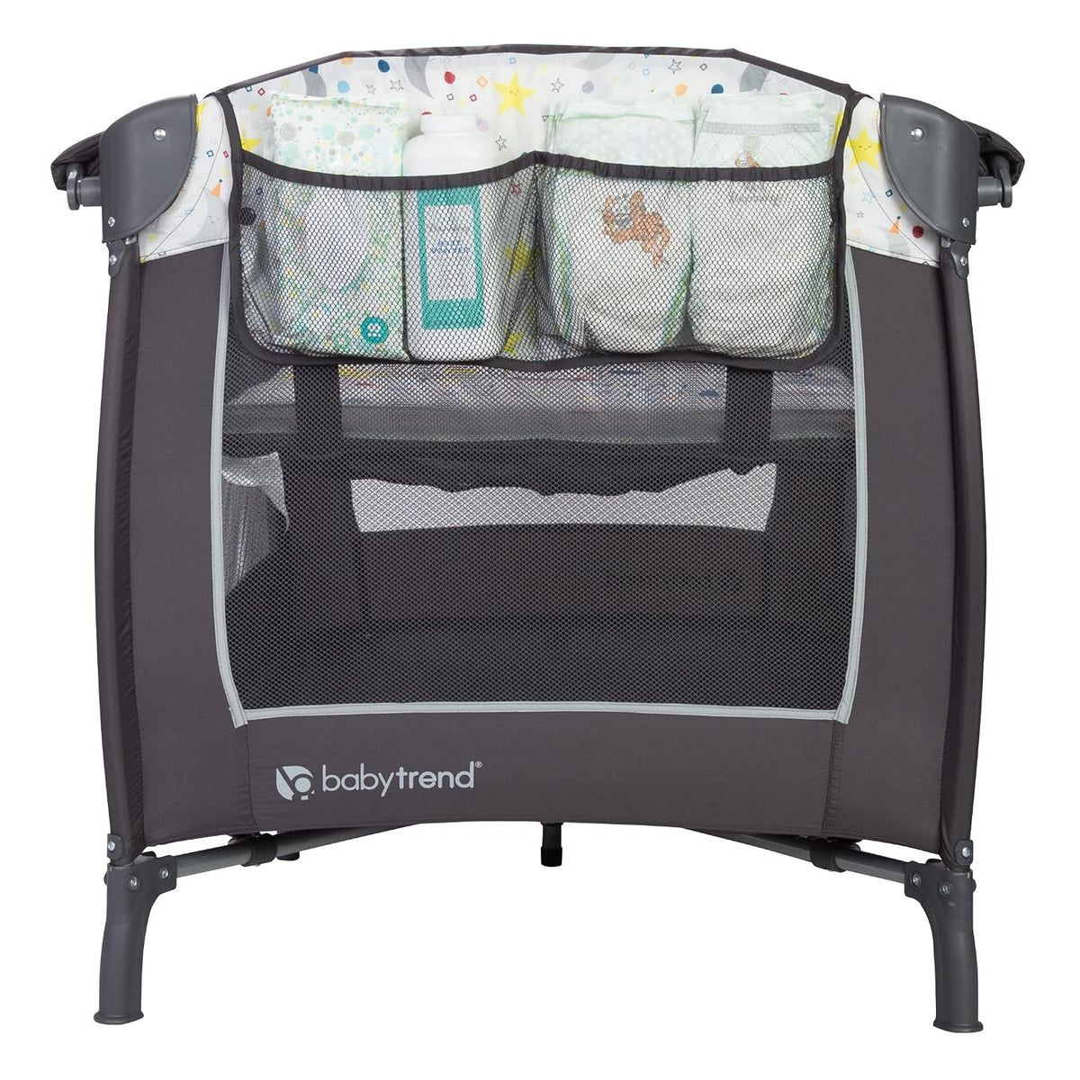 Baby Trend Lil' Snooze Deluxe II Centro de Guardería, Twinkle T...